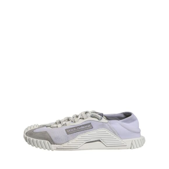 Dolce & Gabbana White Lace Up Low Top NS1 Sneakers Men Men's Shoes (Pre-Owned)